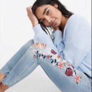 Abercrombie | Skinny Jeans with Embroidery | 24
